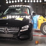Mercedes C crash