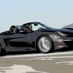 Porsche roadster sketch