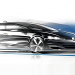 VW Golf sketch