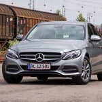 Mercedes C front