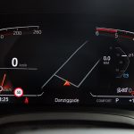 BMW 3 2019 speedo