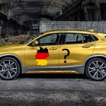 BMW X2 tysk