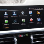 BMW 330e screen