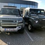Land Rover Defender ny og gammel