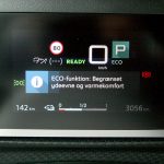 Citroen e-C4 instrument