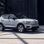 Volvo XC40 Recharge P8 AWD in Glacier Silver,