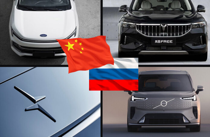 kinesiske bilproducenter rusland