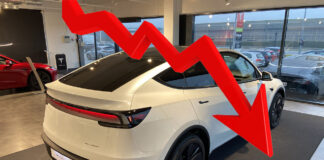 Teslas nedtur fortsætter i Europa