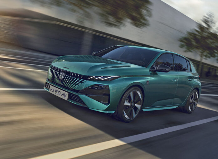 peugeot e-308 danmark