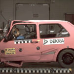 VW Golf II crashtest