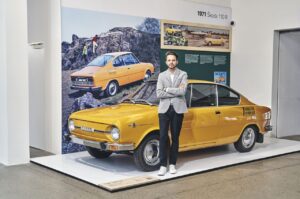 Skoda 110 R Designer Richard Svec