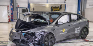 Tesla topper i ny crashtest