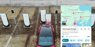 Google Maps viser nu også Teslas Supercharger-ladere i realtid