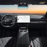 Deepal S07 kabine sort læder