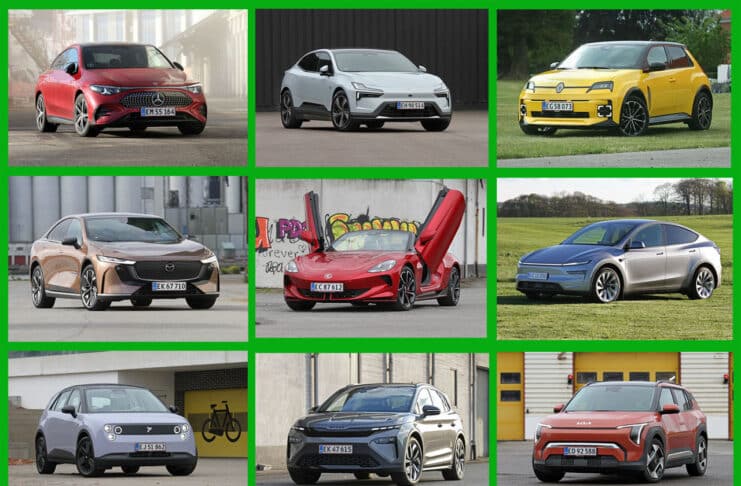Guide: Alle elbiler testet af Hvilkenbil i 2025 elbiler test