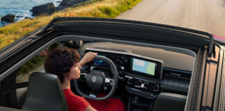 Elektrisk Renault lukker solen ind