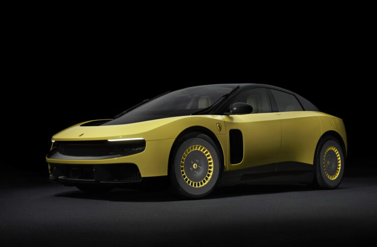 Første elbil fra Ferrari skal sælges på auktion Ferrari Luce
