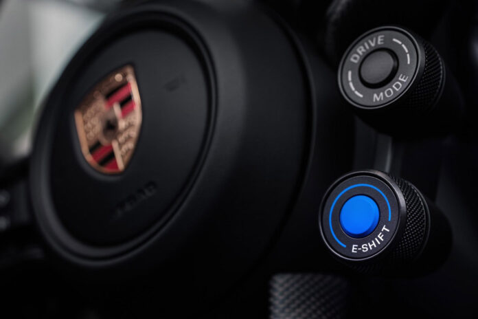 Porsche e-shift knap