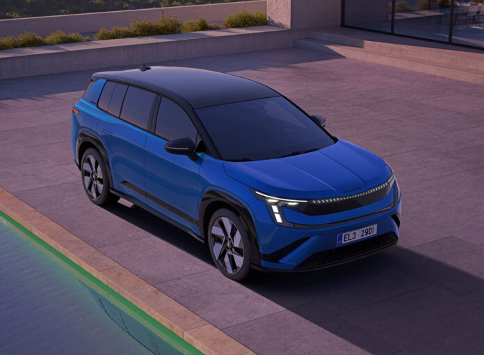 Skoda Peaq blue