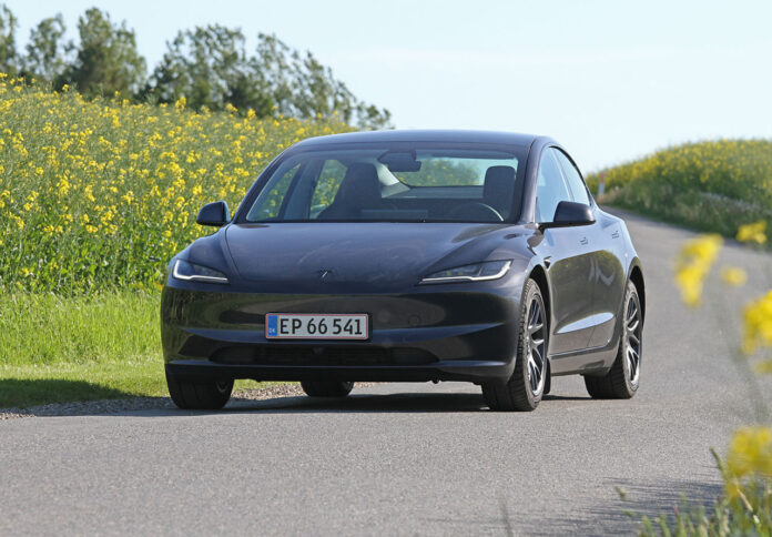 biltest model 3 billigste