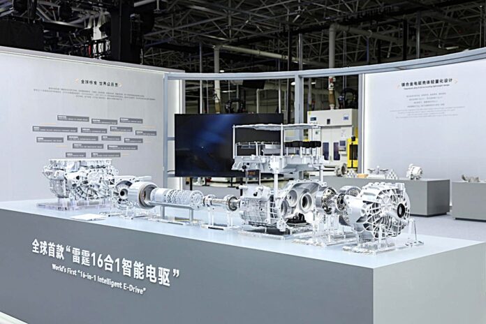 Geely 16-in-1 intelligent e-drive