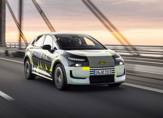Audi A2 e-tron kamu