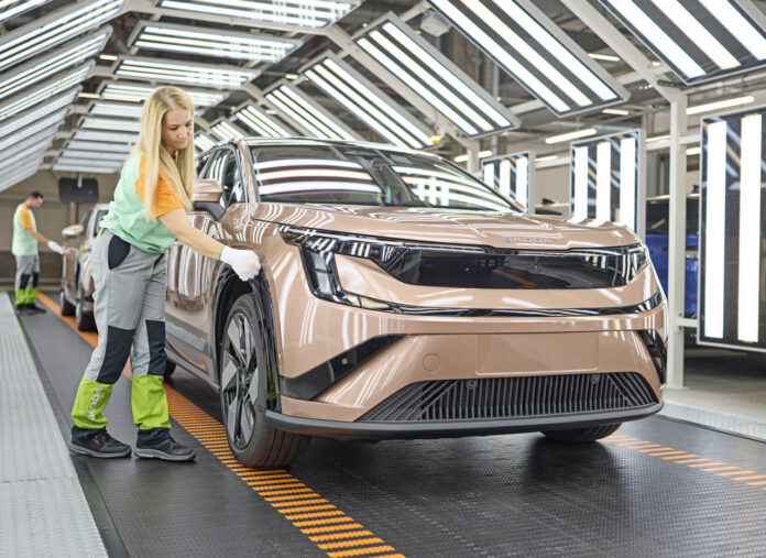 Skoda Peaq produktion