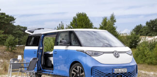 Elektrisk Buzz klar som California camper